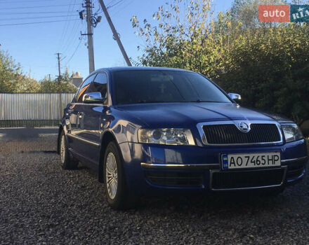 Синий Шкода Суперб, объемом двигателя 1.9 л и пробегом 434 тыс. км за 6000 $, фото 1 на Automoto.ua