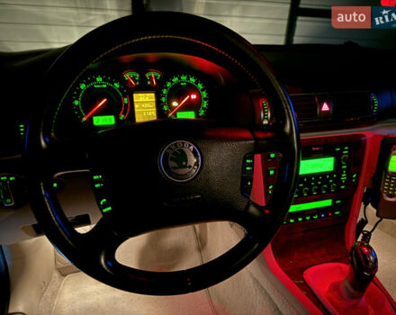 Синій Шкода Суперб, об'ємом двигуна 1.9 л та пробігом 434 тис. км за 5900 $, фото 91 на Automoto.ua