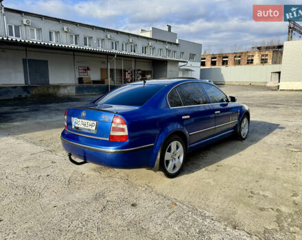 Синій Шкода Суперб, об'ємом двигуна 1.9 л та пробігом 434 тис. км за 5900 $, фото 4 на Automoto.ua