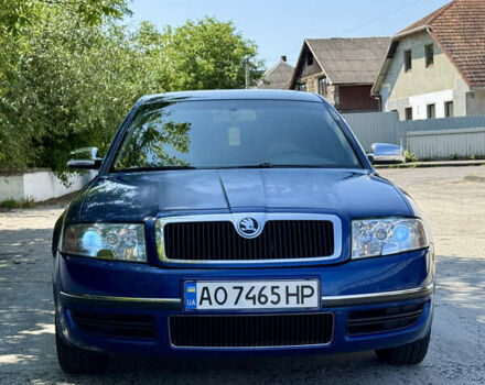 Синій Шкода Суперб, об'ємом двигуна 1.9 л та пробігом 434 тис. км за 5900 $, фото 80 на Automoto.ua
