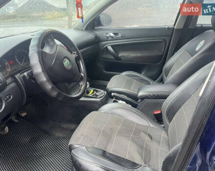 Синий Шкода Суперб, объемом двигателя 1.9 л и пробегом 414 тыс. км за 5200 $, фото 11 на Automoto.ua