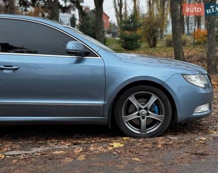 Синий Шкода Суперб, объемом двигателя 2 л и пробегом 345 тыс. км за 8640 $, фото 9 на Automoto.ua