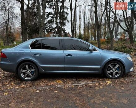 Синий Шкода Суперб, объемом двигателя 2 л и пробегом 345 тыс. км за 8640 $, фото 10 на Automoto.ua