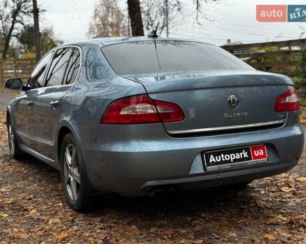 Синий Шкода Суперб, объемом двигателя 2 л и пробегом 345 тыс. км за 8640 $, фото 16 на Automoto.ua
