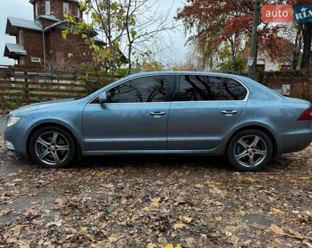 Синий Шкода Суперб, объемом двигателя 2 л и пробегом 345 тыс. км за 8640 $, фото 18 на Automoto.ua