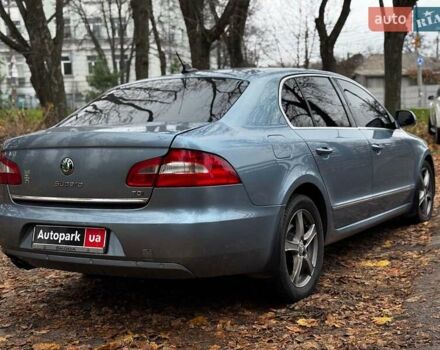 Синий Шкода Суперб, объемом двигателя 2 л и пробегом 345 тыс. км за 8640 $, фото 13 на Automoto.ua