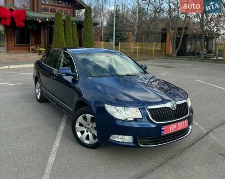 Синий Шкода Суперб, объемом двигателя 1.8 л и пробегом 225 тыс. км за 8500 $, фото 1 на Automoto.ua