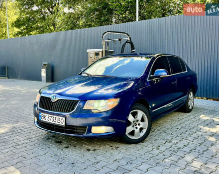 Синій Шкода Суперб, об'ємом двигуна 2 л та пробігом 313 тис. км за 10600 $, фото 12 на Automoto.ua