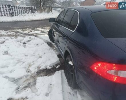 Синий Шкода Суперб, объемом двигателя 2 л и пробегом 314 тыс. км за 8600 $, фото 5 на Automoto.ua