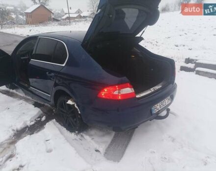 Синий Шкода Суперб, объемом двигателя 2 л и пробегом 314 тыс. км за 8600 $, фото 25 на Automoto.ua