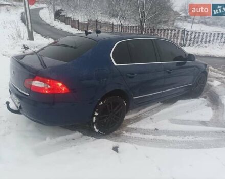 Синий Шкода Суперб, объемом двигателя 2 л и пробегом 314 тыс. км за 8600 $, фото 28 на Automoto.ua