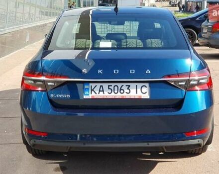 Синій Шкода Суперб, об'ємом двигуна 1.98 л та пробігом 78 тис. км за 30900 $, фото 3 на Automoto.ua