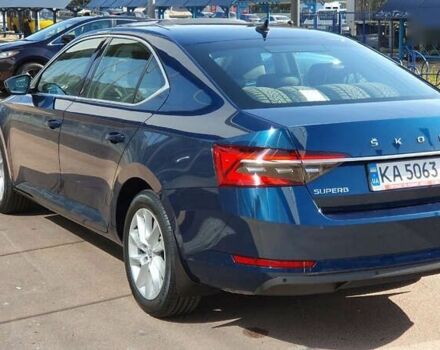 Синій Шкода Суперб, об'ємом двигуна 2 л та пробігом 78 тис. км за 33900 $, фото 4 на Automoto.ua