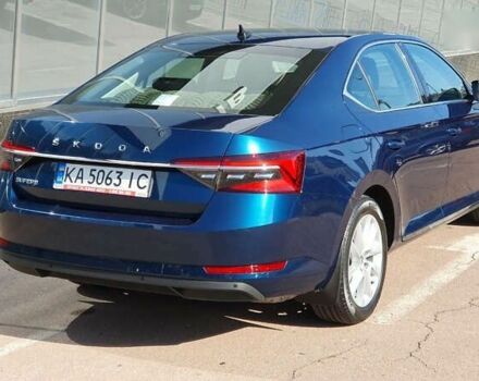 Синій Шкода Суперб, об'ємом двигуна 2 л та пробігом 78 тис. км за 33900 $, фото 2 на Automoto.ua