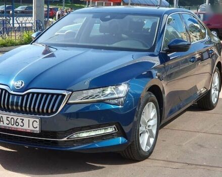Синій Шкода Суперб, об'ємом двигуна 2 л та пробігом 78 тис. км за 33900 $, фото 1 на Automoto.ua