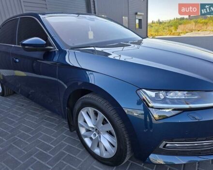 Синий Шкода Суперб, объемом двигателя 1.98 л и пробегом 25 тыс. км за 30999 $, фото 12 на Automoto.ua