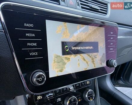 Синий Шкода Суперб, объемом двигателя 1.98 л и пробегом 25 тыс. км за 30999 $, фото 18 на Automoto.ua