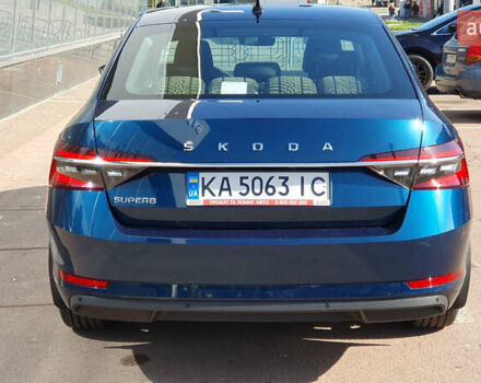 Синій Шкода Суперб, об'ємом двигуна 2 л та пробігом 78 тис. км за 33900 $, фото 5 на Automoto.ua