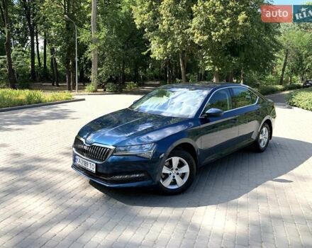 Синий Шкода Суперб, объемом двигателя 1.98 л и пробегом 34 тыс. км за 31500 $, фото 20 на Automoto.ua