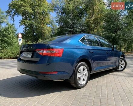 Синий Шкода Суперб, объемом двигателя 1.98 л и пробегом 34 тыс. км за 31500 $, фото 12 на Automoto.ua