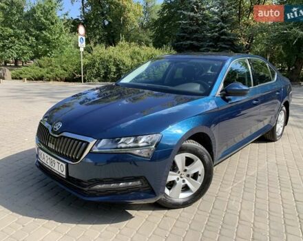 Синий Шкода Суперб, объемом двигателя 1.98 л и пробегом 34 тыс. км за 31500 $, фото 15 на Automoto.ua