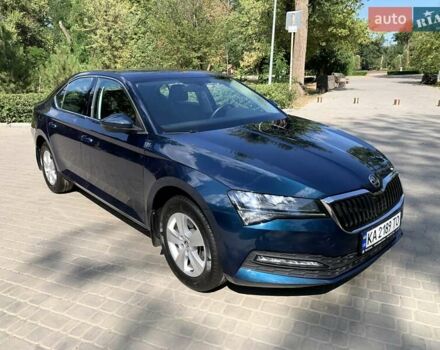 Синий Шкода Суперб, объемом двигателя 1.98 л и пробегом 34 тыс. км за 31500 $, фото 14 на Automoto.ua