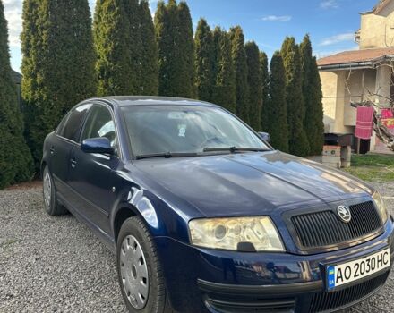 Синий Шкода Суперб, объемом двигателя 2.5 л и пробегом 370 тыс. км за 4000 $, фото 1 на Automoto.ua