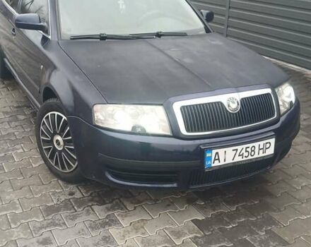 Синий Шкода Суперб, объемом двигателя 1.9 л и пробегом 290 тыс. км за 3800 $, фото 1 на Automoto.ua
