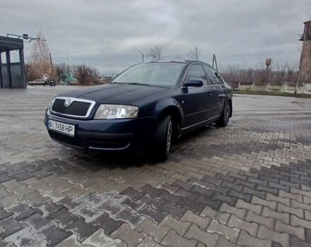 Синій Шкода Суперб, об'ємом двигуна 1.9 л та пробігом 291 тис. км за 4000 $, фото 1 на Automoto.ua