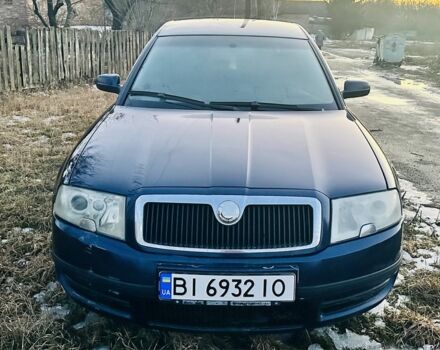 Синий Шкода Суперб, объемом двигателя 1.9 л и пробегом 300 тыс. км за 3850 $, фото 1 на Automoto.ua