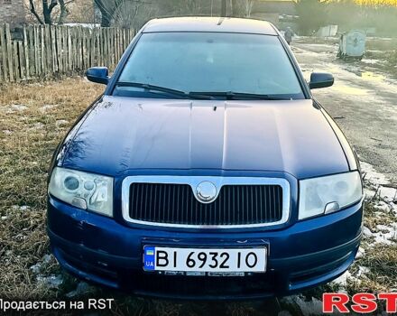 Синій Шкода Суперб, об'ємом двигуна 1.9 л та пробігом 300 тис. км за 3850 $, фото 1 на Automoto.ua