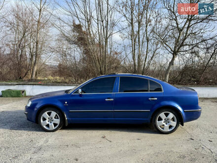 Синий Шкода Суперб, объемом двигателя 1.9 л и пробегом 434 тыс. км за 5900 $, фото 1 на Automoto.ua