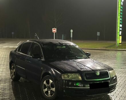 Синий Шкода Суперб, объемом двигателя 2.5 л и пробегом 280 тыс. км за 3599 $, фото 1 на Automoto.ua