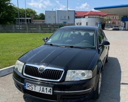 Синий Шкода Суперб, объемом двигателя 2 л и пробегом 350 тыс. км за 2100 $, фото 1 на Automoto.ua