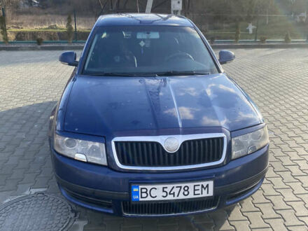 Шкода Суперб 2007 в Старом Самборе на Automoto.ua Синий Шкода Суперб, объемом двигателя 1.9 л и пробегом 394 тыс. км за 5500 $, фото 1 на Automoto.ua