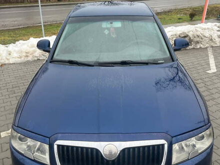 Синий Шкода Суперб, объемом двигателя 1.9 л и пробегом 414 тыс. км за 5200 $, фото 1 на Automoto.ua