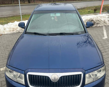 Синий Шкода Суперб, объемом двигателя 1.9 л и пробегом 414 тыс. км за 5200 $, фото 1 на Automoto.ua