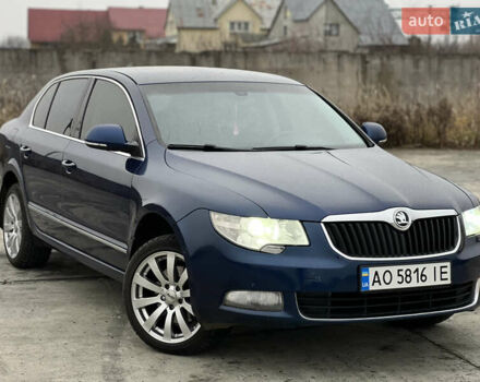 Синій Шкода Суперб, об'ємом двигуна 1.8 л та пробігом 248 тис. км за 7199 $, фото 1 на Automoto.ua