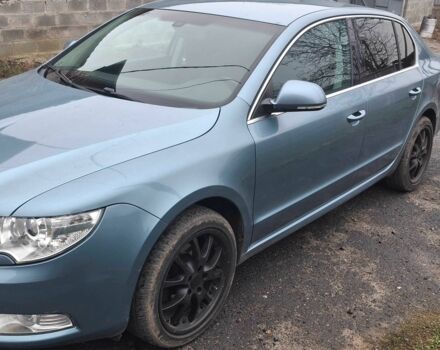 Синій Шкода Суперб, об'ємом двигуна 2 л та пробігом 227 тис. км за 7000 $, фото 1 на Automoto.ua