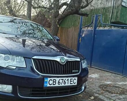 Синий Шкода Суперб, объемом двигателя 1.6 л и пробегом 240 тыс. км за 7999 $, фото 1 на Automoto.ua