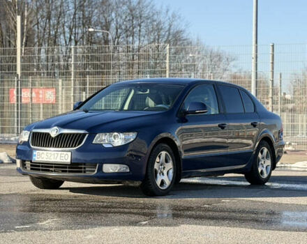 Синий Шкода Суперб, объемом двигателя 2 л и пробегом 255 тыс. км за 10500 $, фото 1 на Automoto.ua