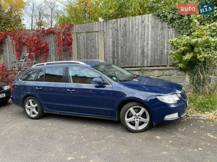 Синій Шкода Суперб, об'ємом двигуна 1.97 л та пробігом 270 тис. км за 9100 $, фото 1 на Automoto.ua