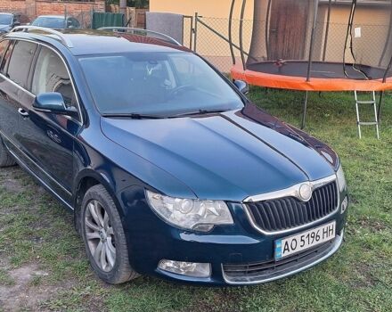 Синій Шкода Суперб, об'ємом двигуна 1.97 л та пробігом 360 тис. км за 9700 $, фото 1 на Automoto.ua