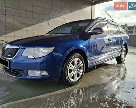 Синій Шкода Суперб, об'ємом двигуна 1.6 л та пробігом 290 тис. км за 8900 $, фото 1 на Automoto.ua