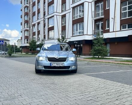 Синий Шкода Суперб, объемом двигателя 2 л и пробегом 192 тыс. км за 8817 $, фото 1 на Automoto.ua