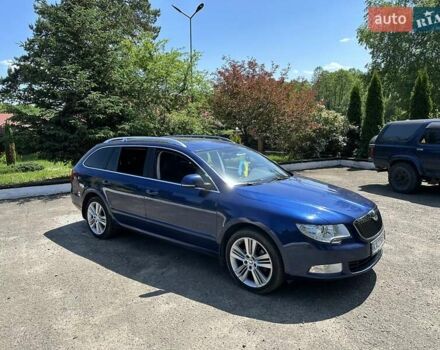 Синий Шкода Суперб, объемом двигателя 1.8 л и пробегом 290 тыс. км за 8200 $, фото 1 на Automoto.ua