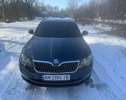Синий Шкода Суперб, объемом двигателя 2 л и пробегом 260 тыс. км за 11400 $, фото 1 на Automoto.ua