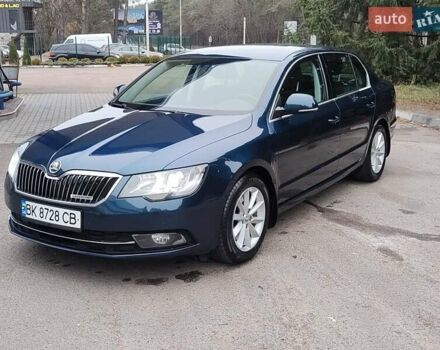 Синий Шкода Суперб, объемом двигателя 1.6 л и пробегом 172 тыс. км за 13000 $, фото 1 на Automoto.ua