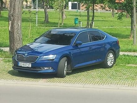 Синий Шкода Суперб, объемом двигателя 1.97 л и пробегом 277 тыс. км за 15000 $, фото 1 на Automoto.ua