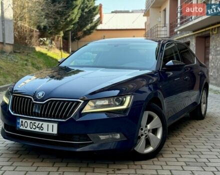 Синий Шкода Суперб, объемом двигателя 2 л и пробегом 285 тыс. км за 13900 $, фото 1 на Automoto.ua